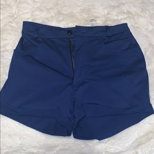 Lululemon lulu blue shorts